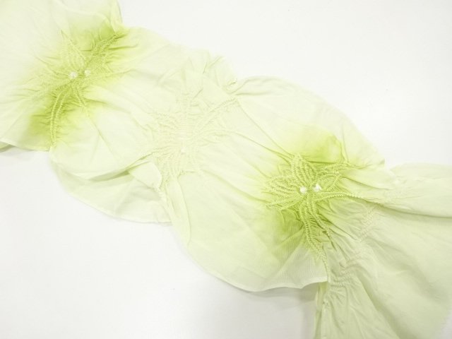 JAPANESE KIMONO / SHIBORI SUMMER OBIAGE